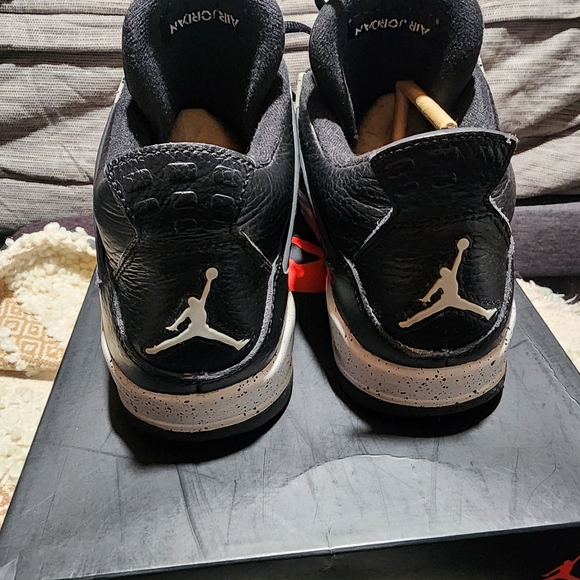 Size 8.5 Mens - Jordan 4 Retro LS Oreo 2015 - Womens 10 - Picture 4 of 10